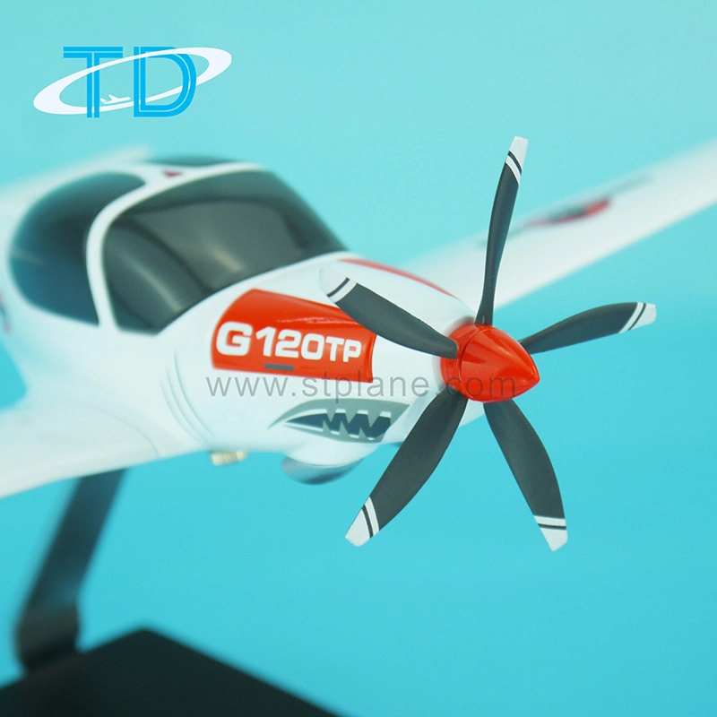 Light Aircraft Model Grob G 120tp Desktop Airplane Model